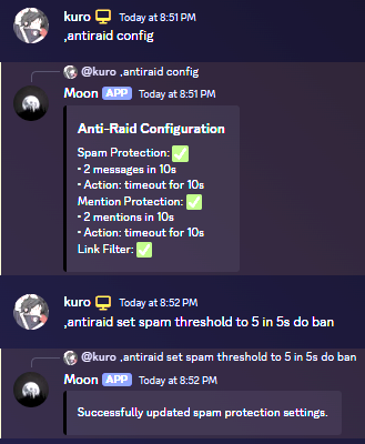 Anti-Raid Example